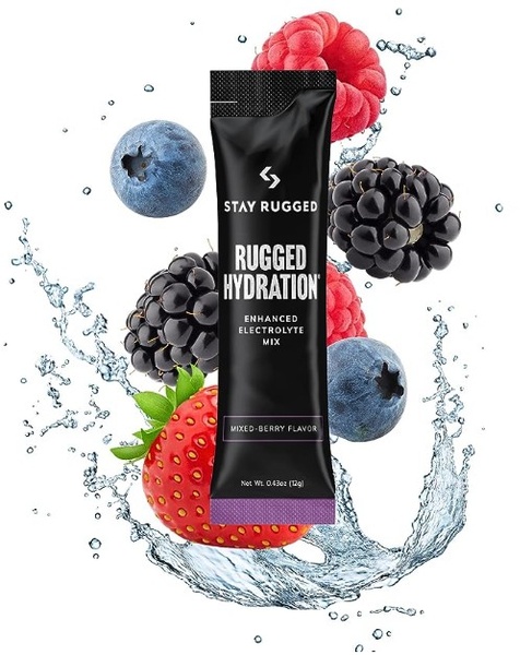 electrolyte powder, hydration mix, sports drink mix, electrolyte drink mix, hydration powder packets, electrolyte supplement, product launch, brand awareness, minimalist, energetic, fresh, black, blue, neutral